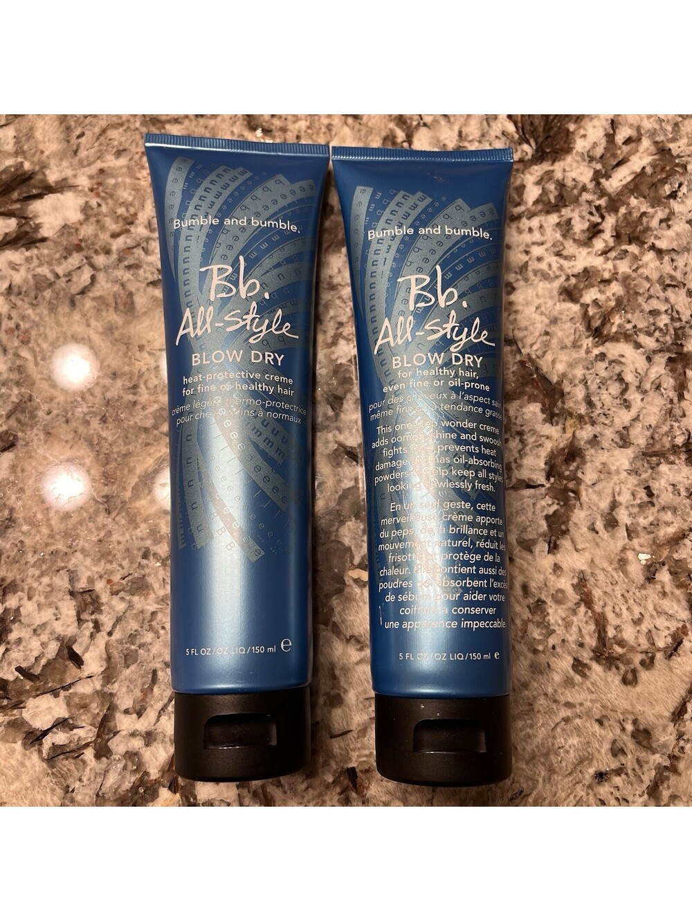 Lot of 2 Bumble and bumble All-Style Blow Dry 5 fl oz For Fine or Healthy Hair